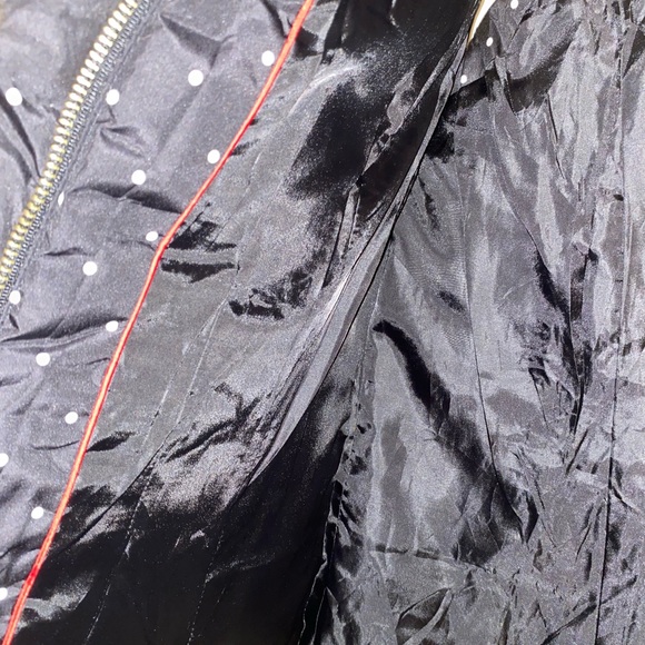 Medium Charter Club Polkadot Puffer Jacket - Picture 7 of 7